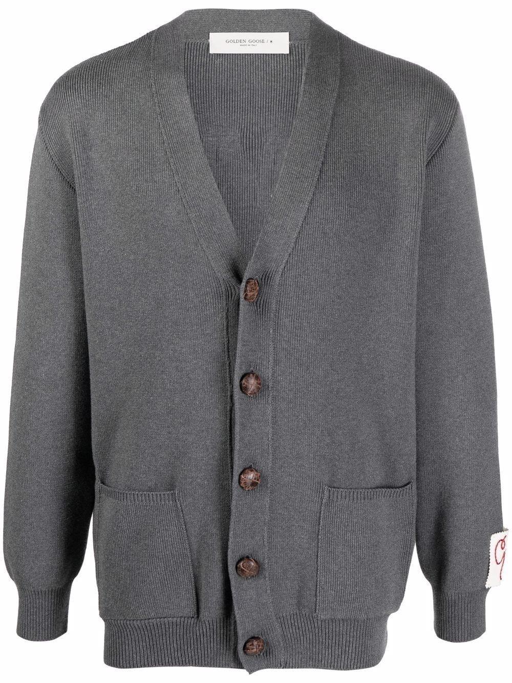 Golden goose `Golden` Knit Cardigan With Logo