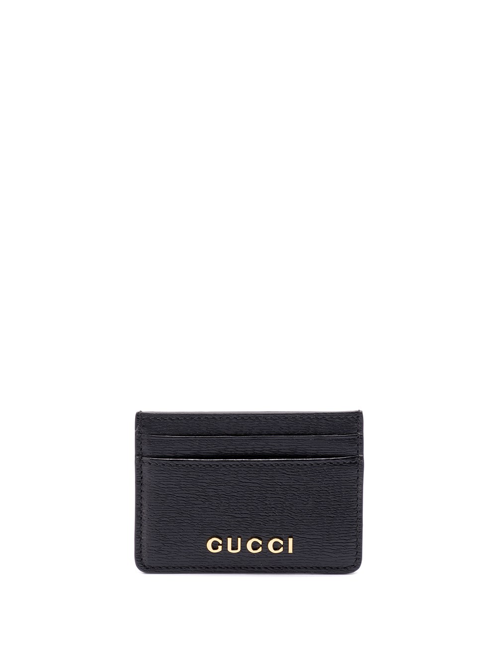 Gucci Card Case With `Gucci Script`