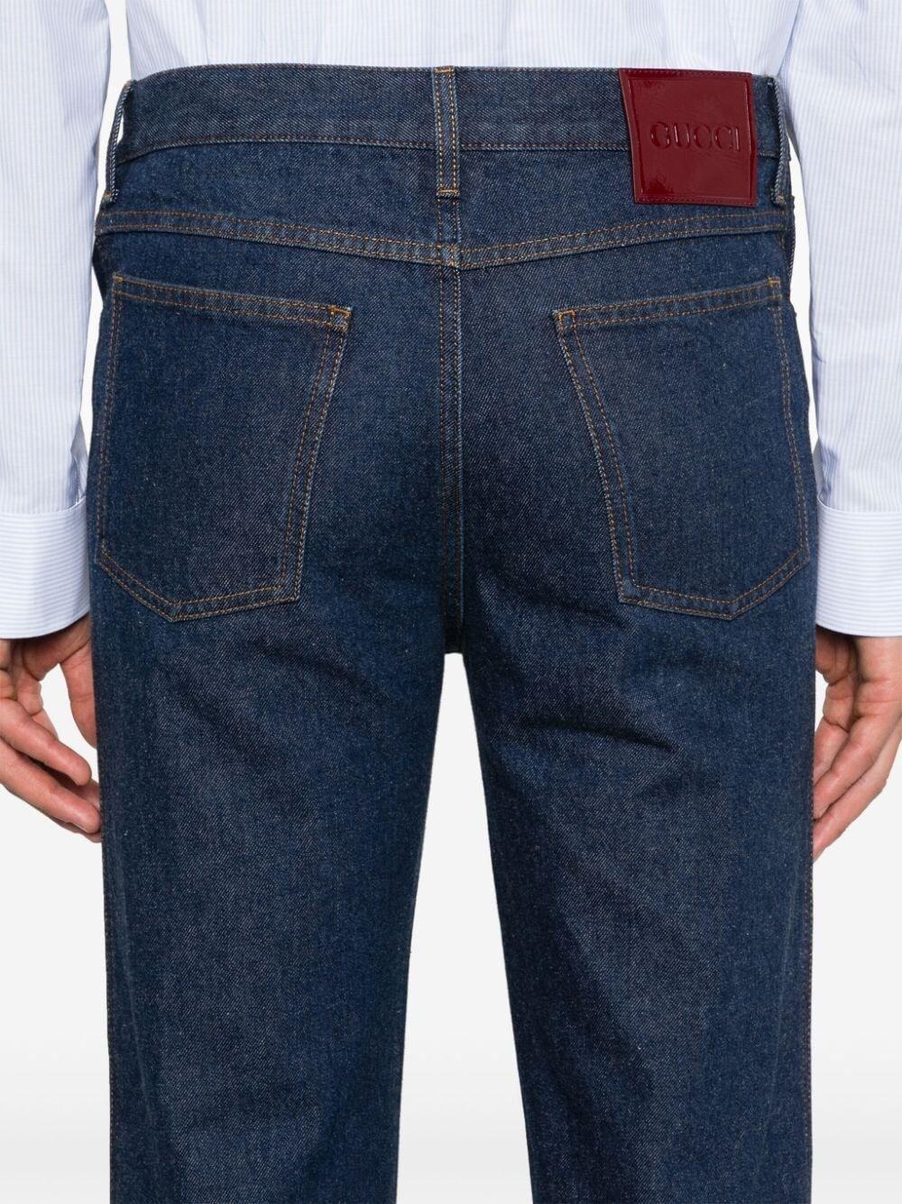 Gucci Cropped Slim Jeans