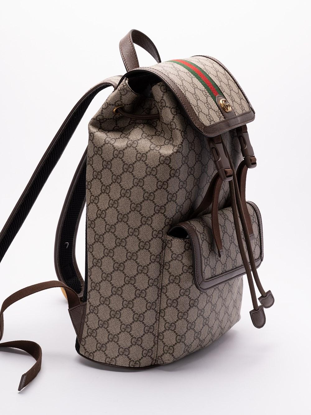 Gucci `GG Supreme` Backpack