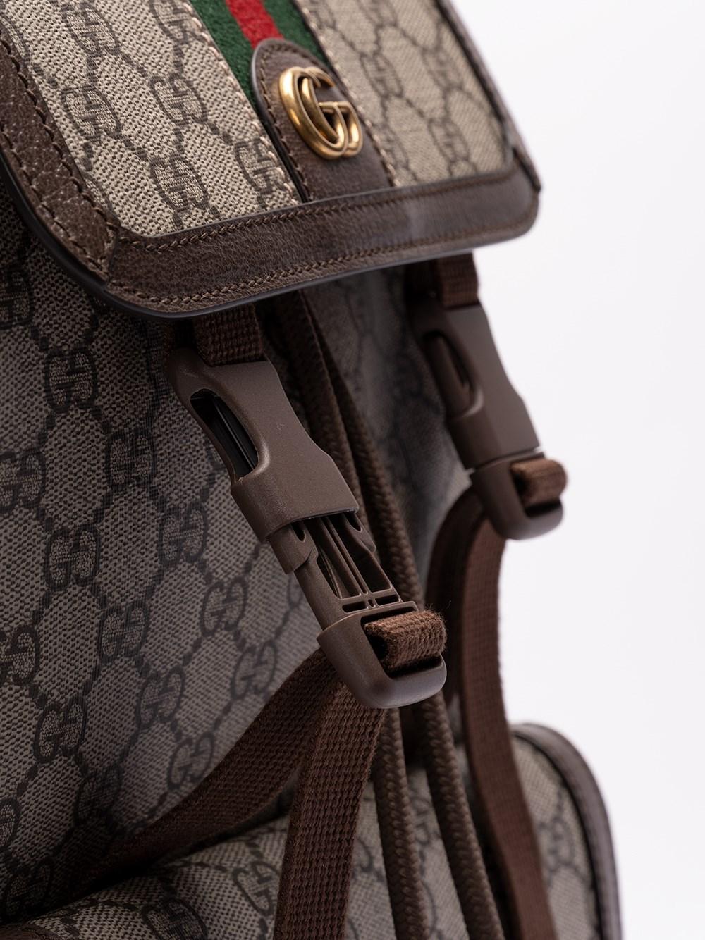 Gucci `GG Supreme` Backpack