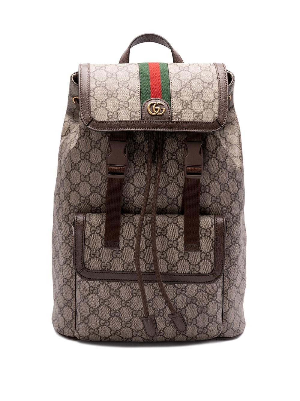 Gucci `GG Supreme` Backpack