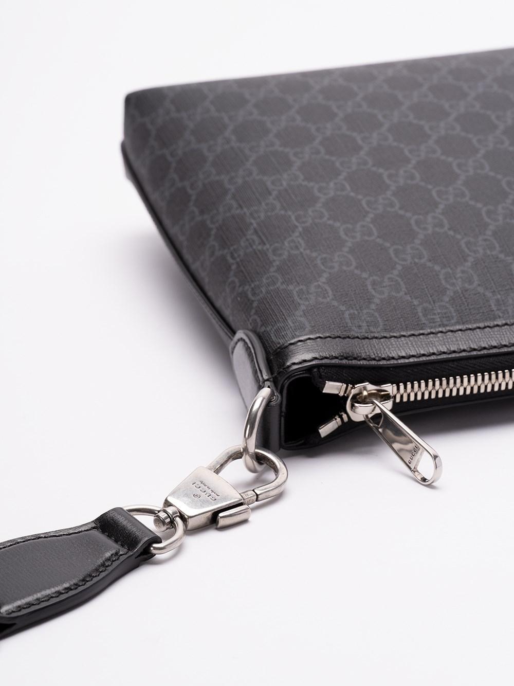 Gucci `GG Supreme` Crossbody Bag