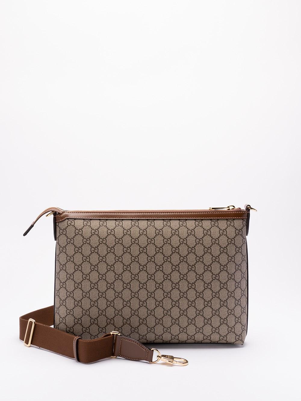 Gucci `GG Supreme` Crossbody Bag