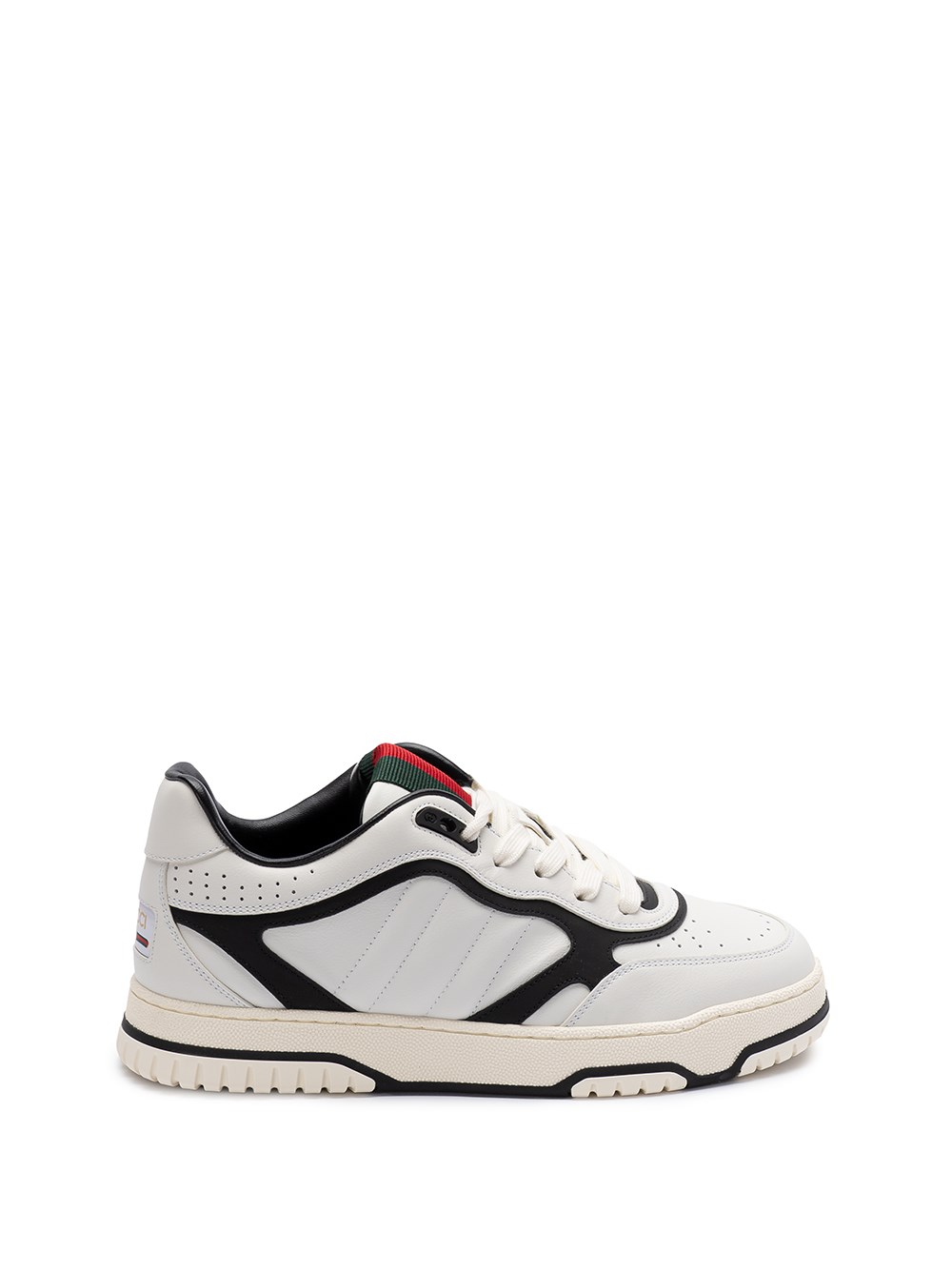 Gucci Leather `Re-Web` Sneakers
