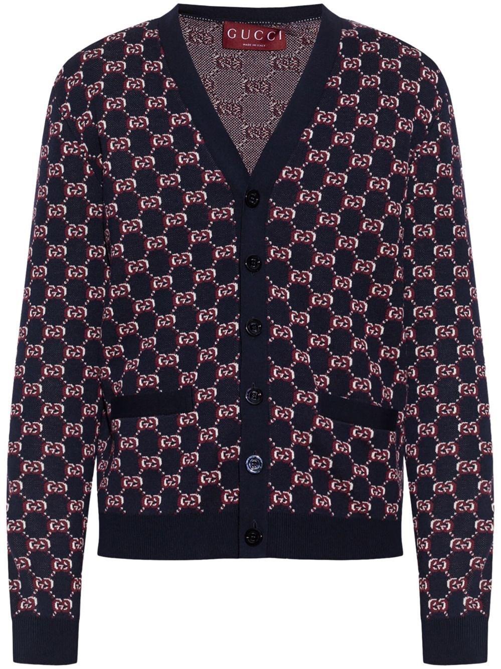 Gucci Long Sleeve Cardigan