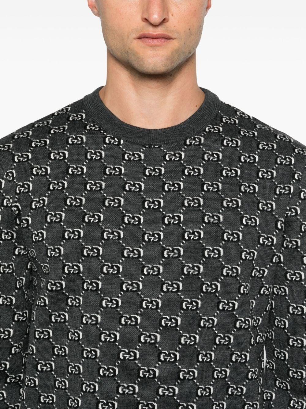 Gucci Long Sleeve Crew-Neck Sweater