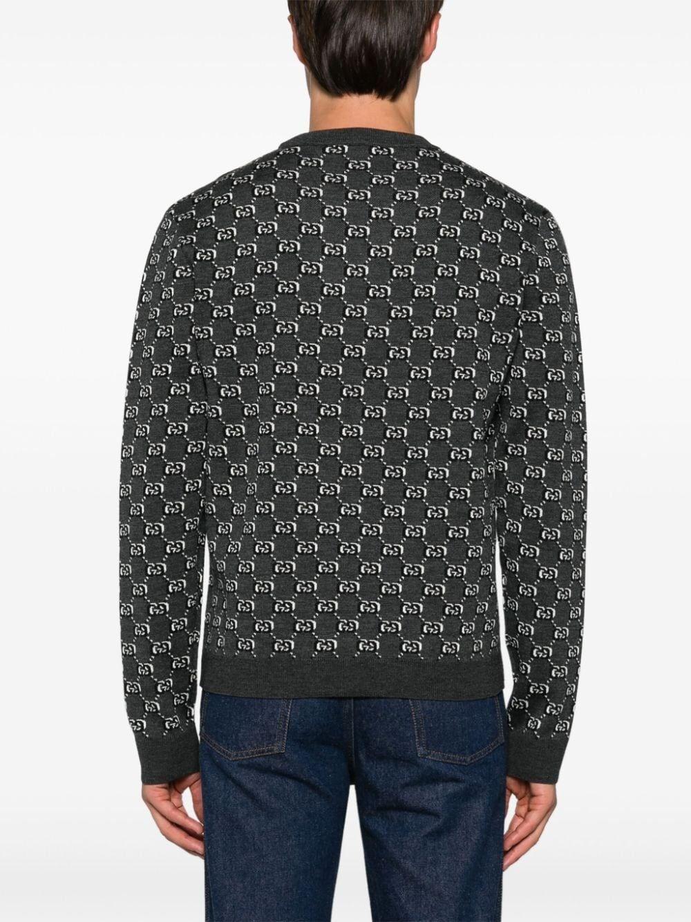 Gucci Long Sleeve Crew-Neck Sweater