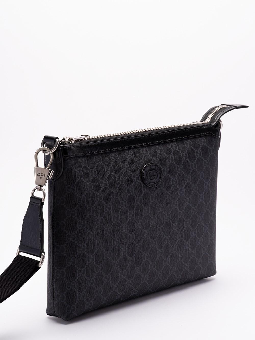 Gucci Messenger Bag With `Interlocking G`