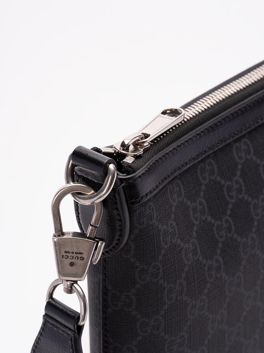 Gucci Messenger Bag With `Interlocking G`
