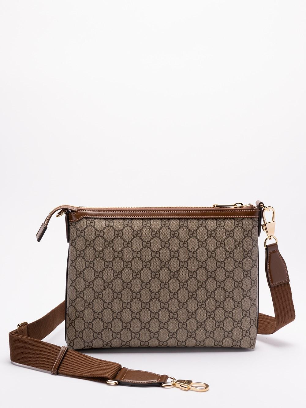 Gucci Messenger Bag With `Interlocking G`