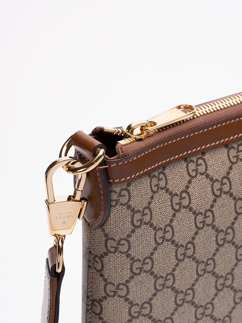 Gucci Messenger Bag With `Interlocking G`