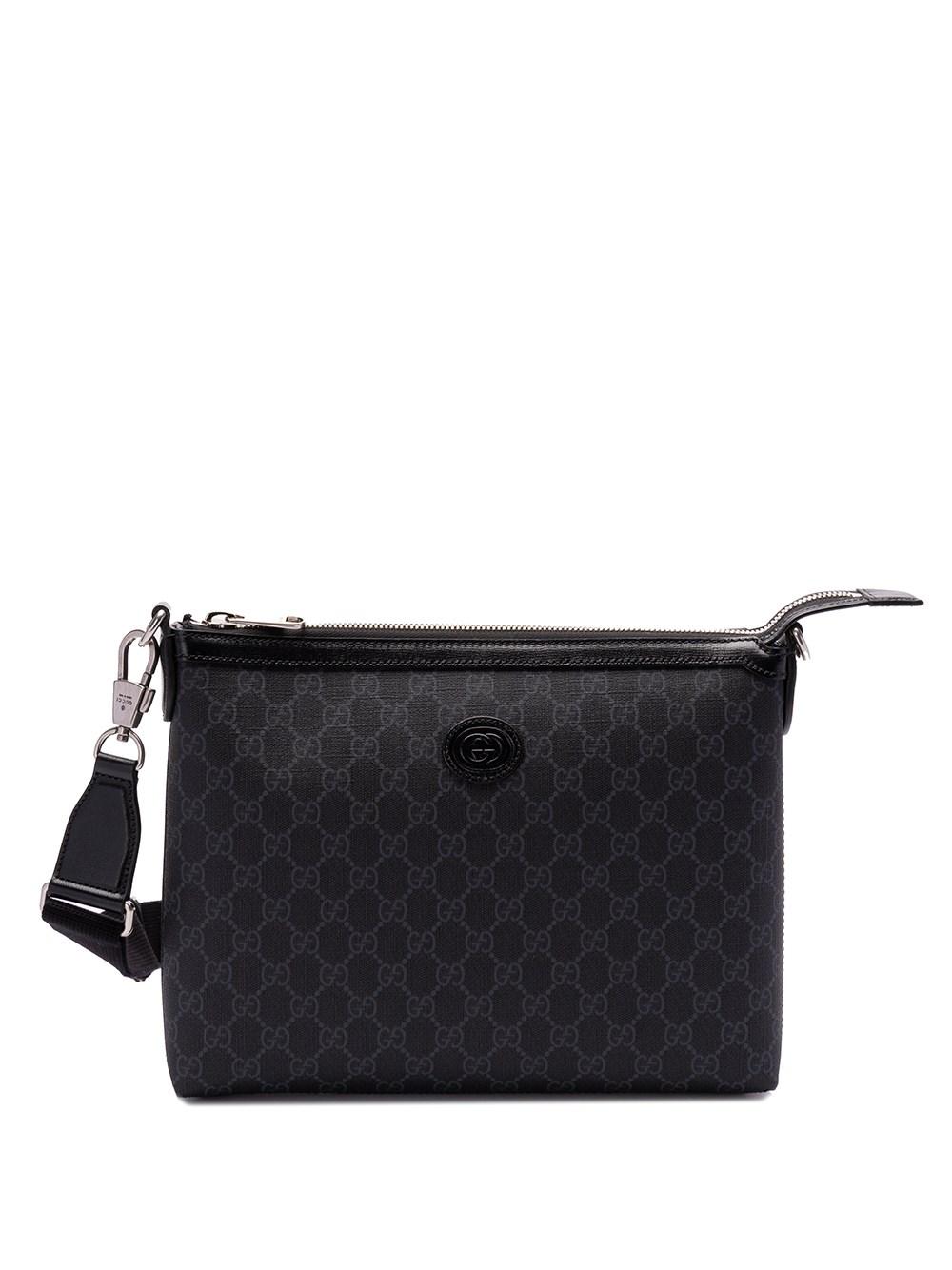 Gucci Messenger Bag With `Interlocking G`