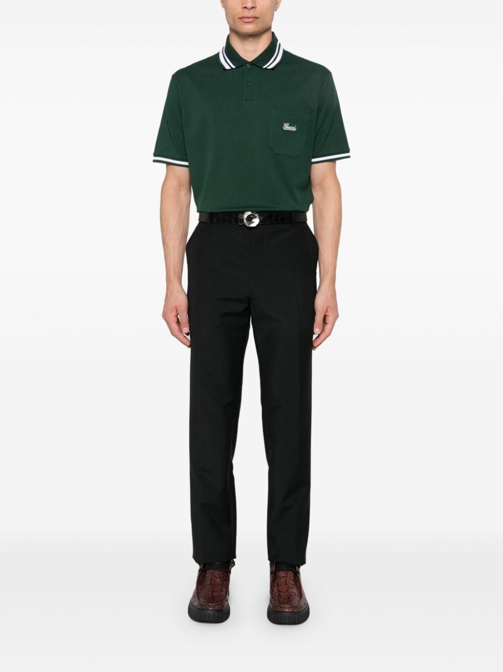 Gucci Short Sleeve Polo Shirt