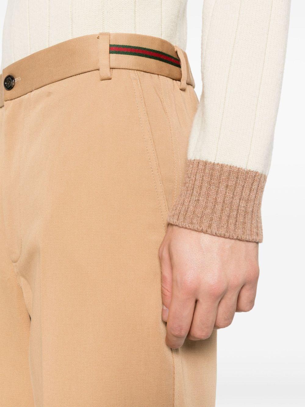 Gucci Wide Leg Cropped Pants