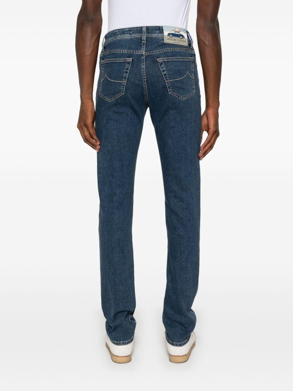 Jacob Cohen `Bard` 5-Pocket Slim Fit Jeans