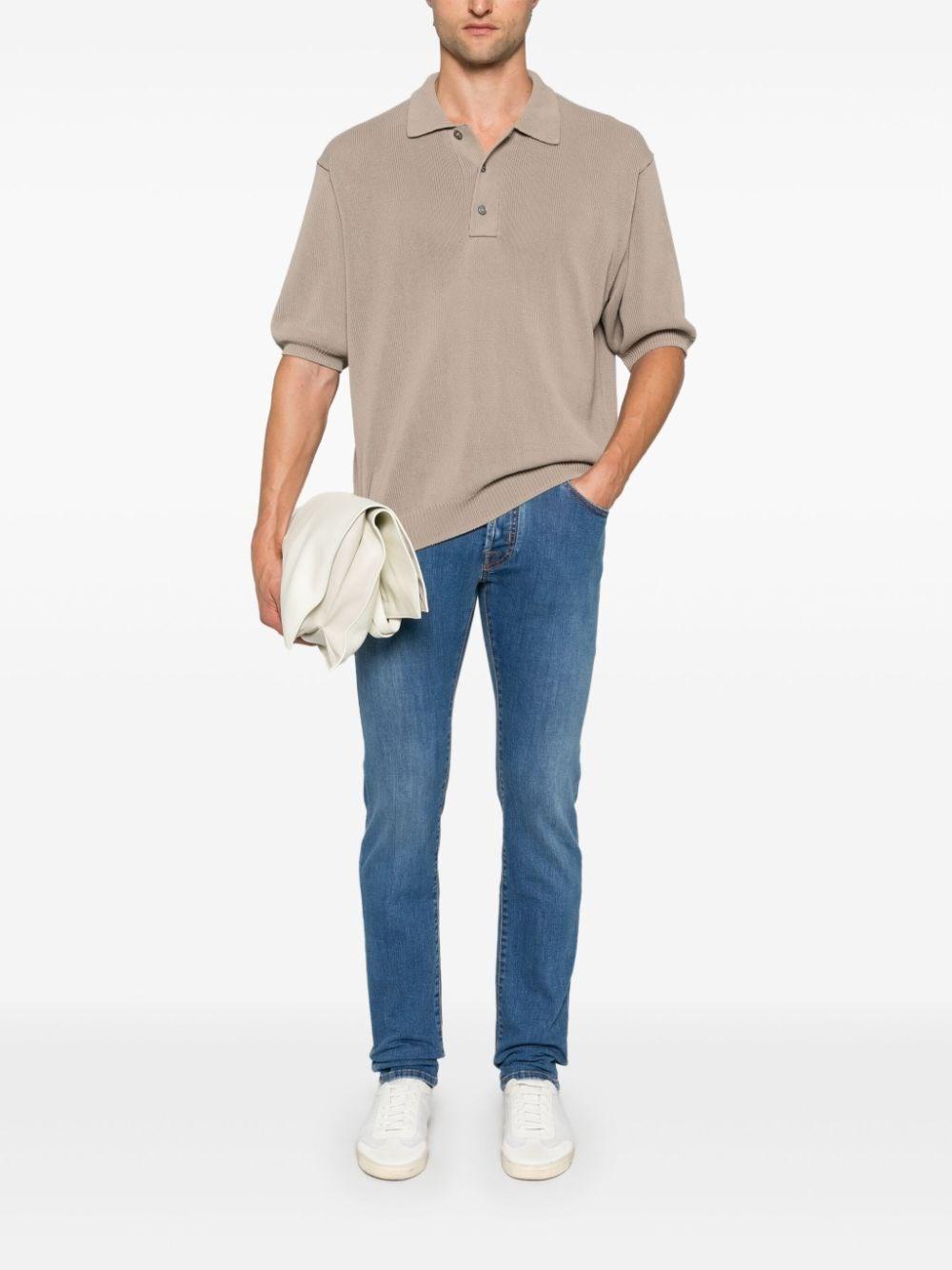 Jacob Cohen `Nick` 5-Pocket Slim Fit Jeans