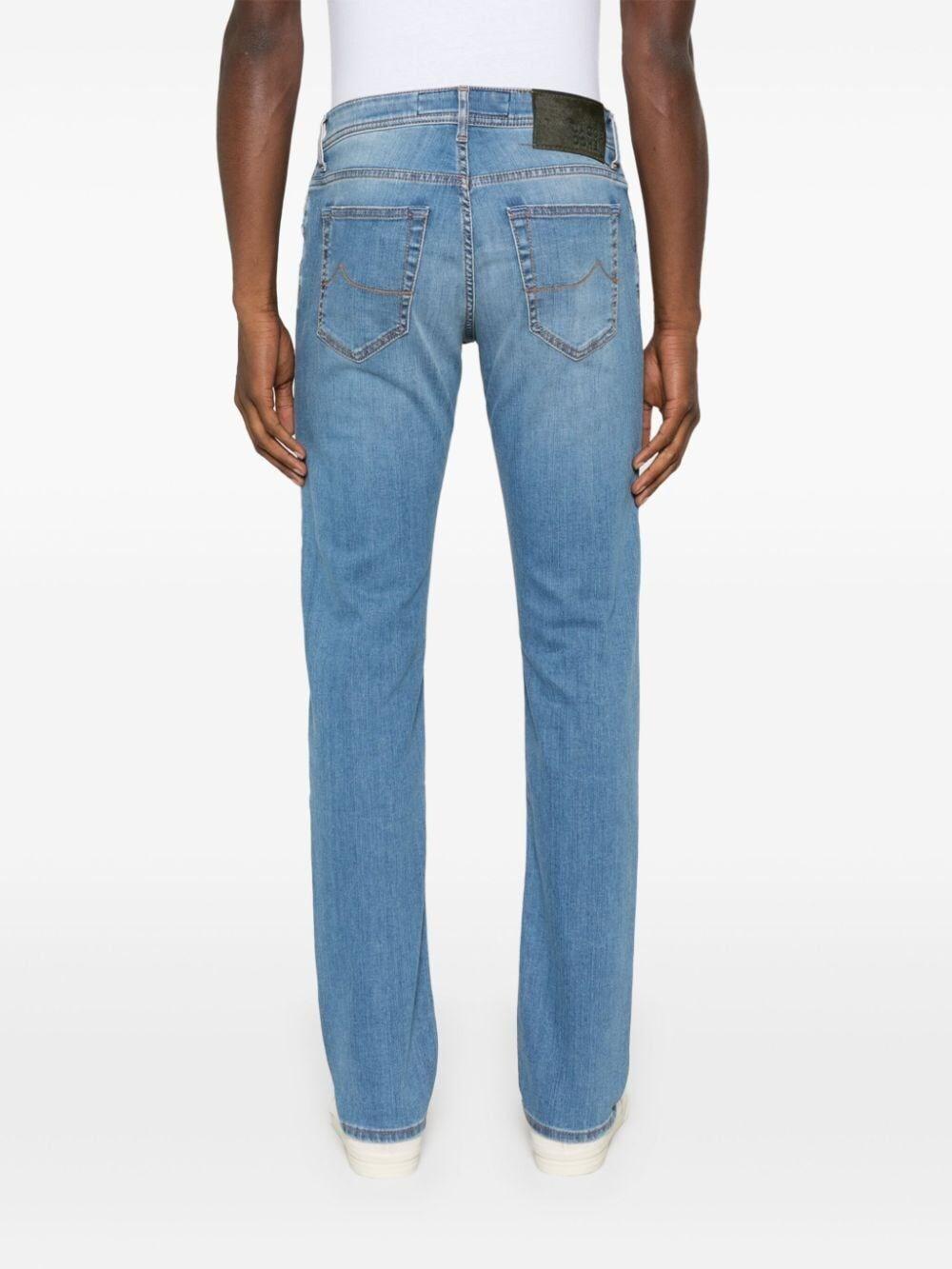 Jacob Cohen `Nick` 5-Pocket Slim Fit Jeans