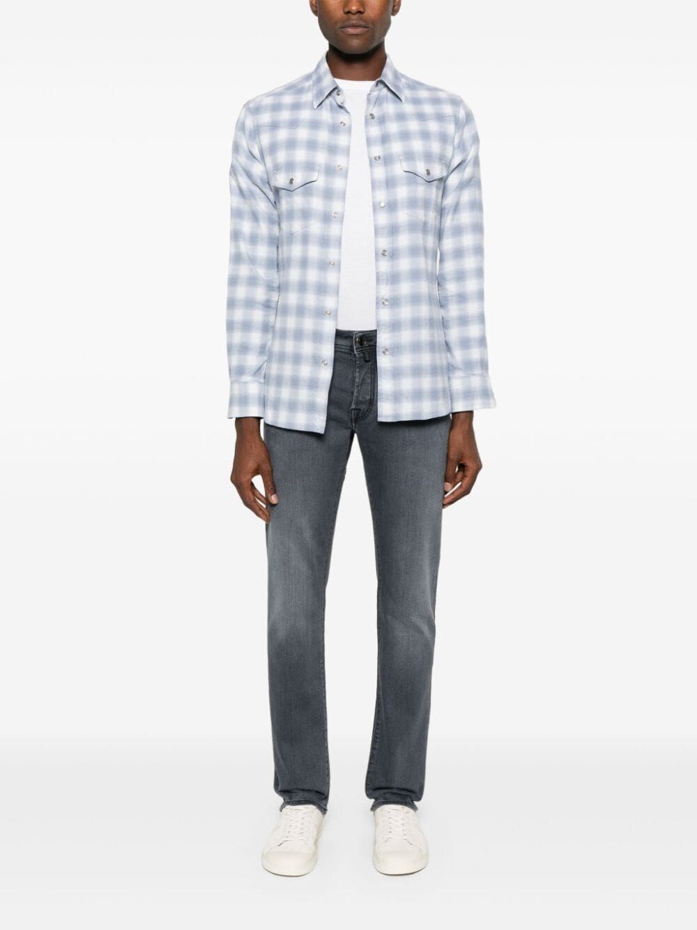 Jacob Cohen `Nick` 5-Pocket Slim Fit Jeans