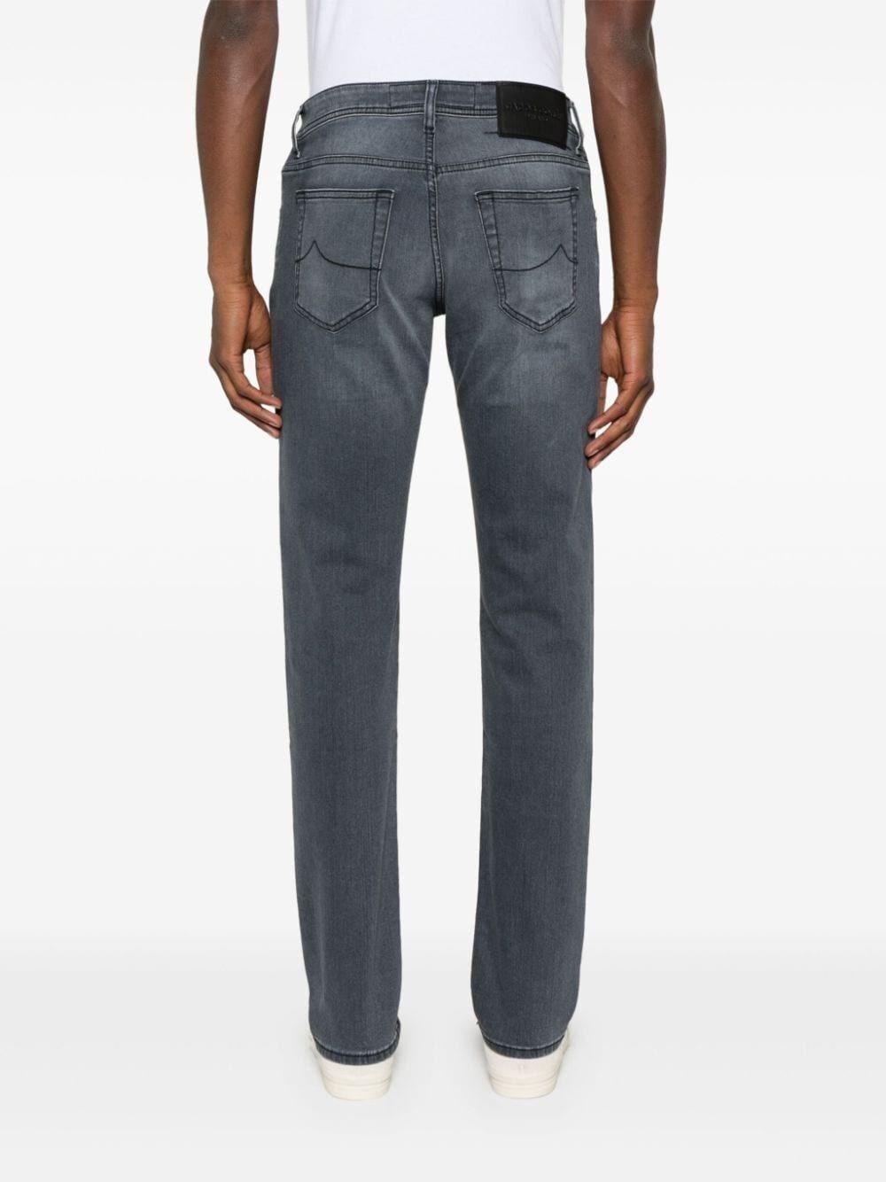 Jacob Cohen `Nick` 5-Pocket Slim Fit Jeans