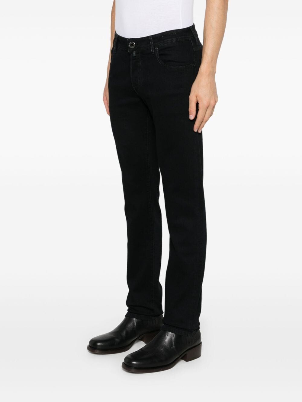 Jacob Cohen `Nick` 5-Pocket Slim Fit Jeans