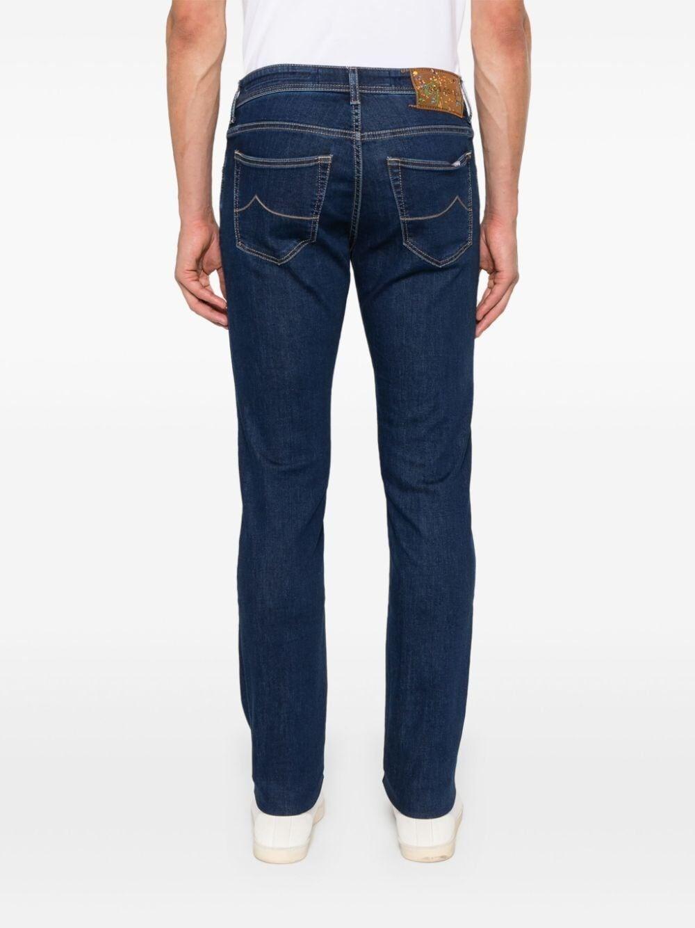 Jacob Cohen `Nick` 5-Pocket Slim Fit Jeans