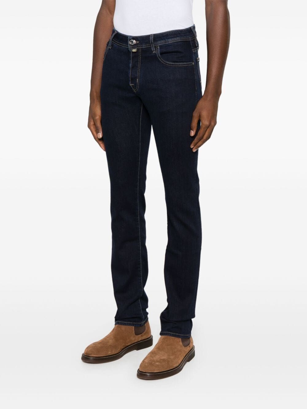 Jacob Cohen `Nick` 5-Pocket Slim Fit Jeans