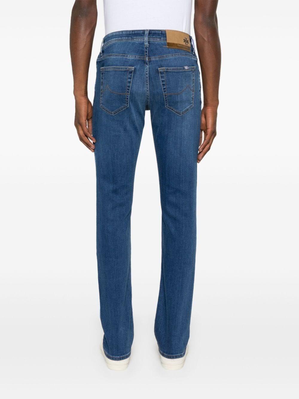 Jacob Cohen `Nick` 5-Pocket Slim Fit Jeans