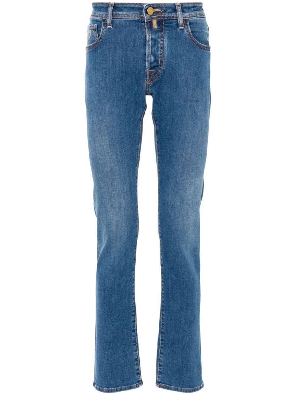 Jacob cohen `Nick` 5-Pocket Slim Fit Jeans