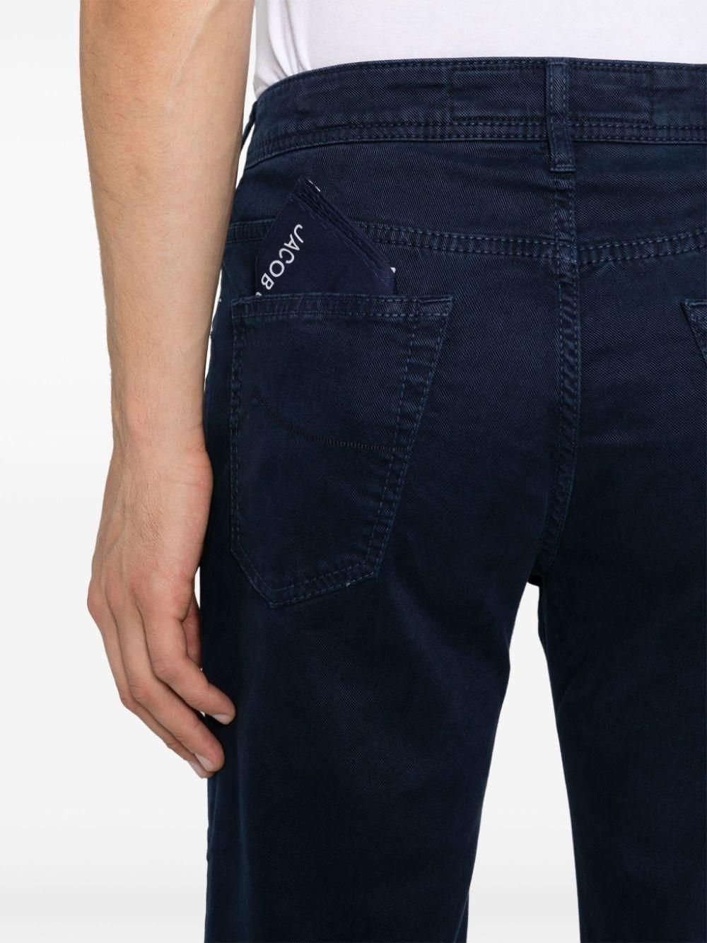 Jacob Cohen `Scott` 5-Pocket Slim Fit Jeans