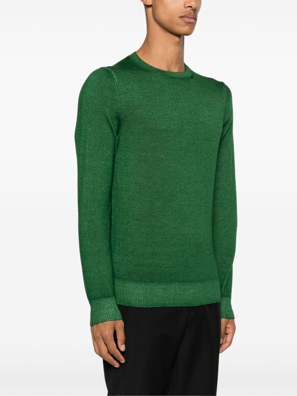 Malo Long Sleeve Crew-Neck Sweater