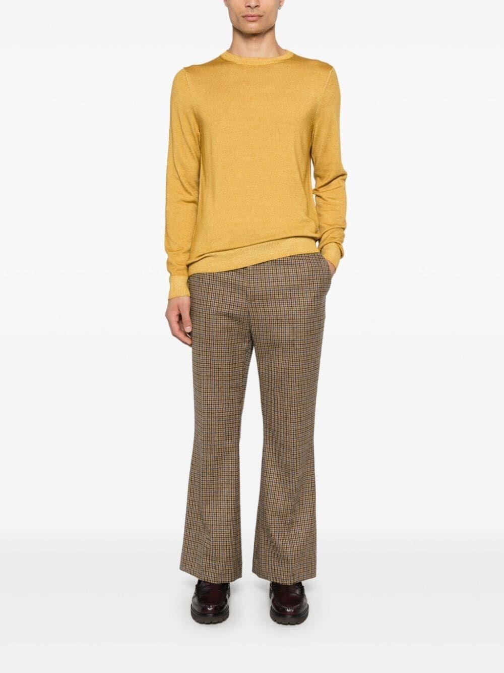 Malo Long Sleeve Crew-Neck Sweater