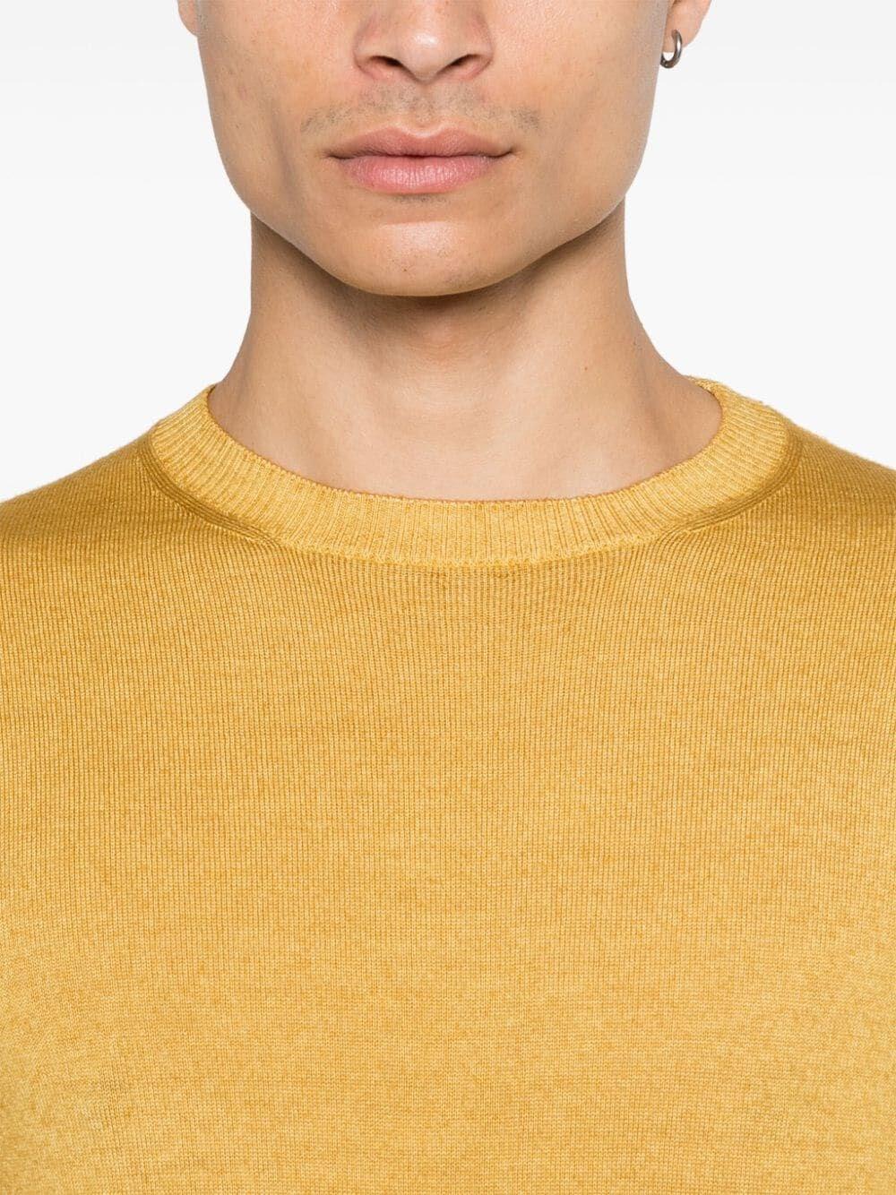 Malo Long Sleeve Crew-Neck Sweater