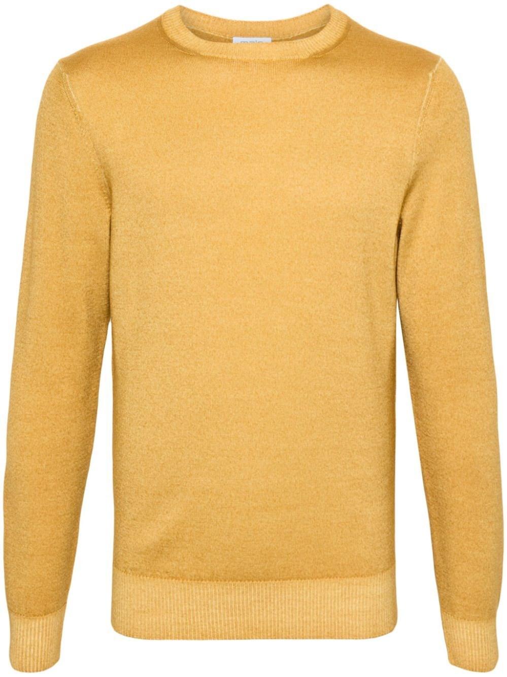 Malo Long Sleeve Crew-Neck Sweater