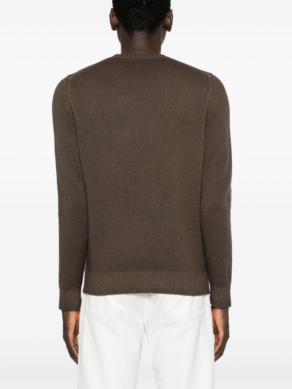 Malo Long Sleeve Crew-Neck Sweater