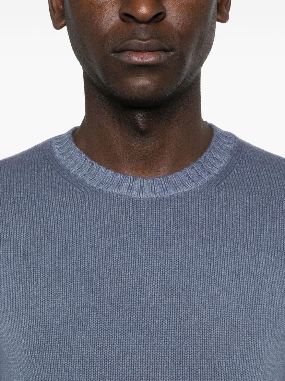 Malo Long Sleeve Crew-Neck Sweater