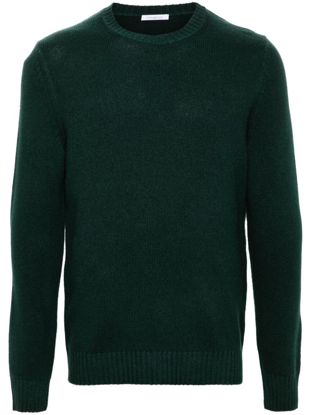 Malo Long Sleeve Crew-Neck Sweater