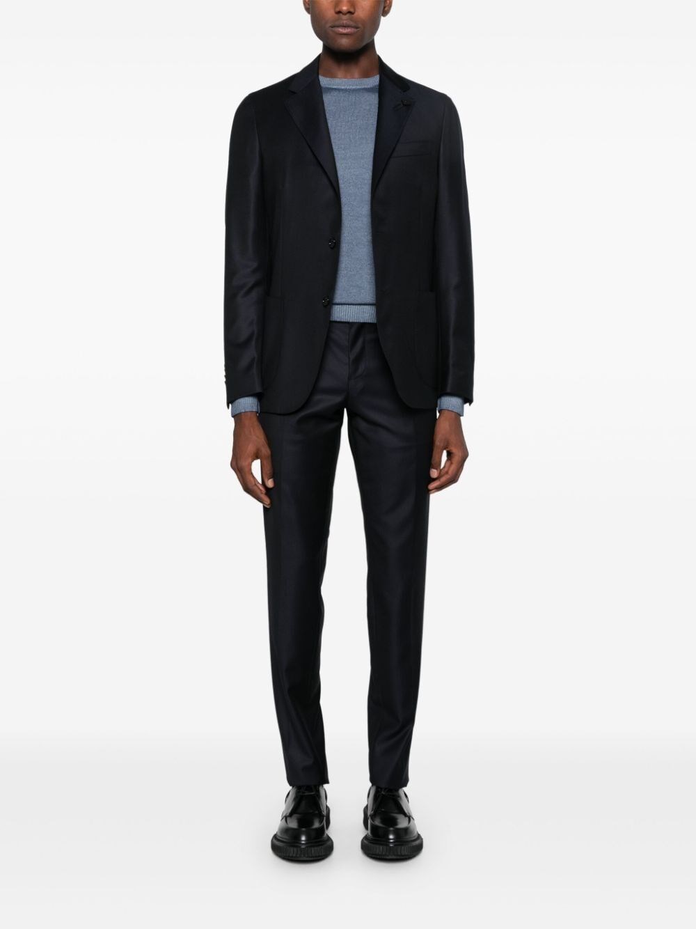 Malo Long Sleeve Crew-Neck Sweater