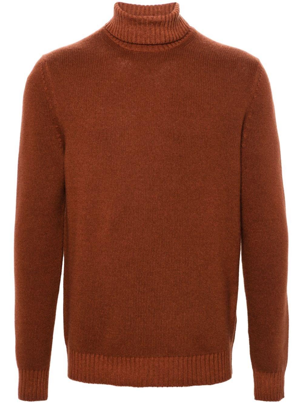 Malo Long Sleeve Turtle-Neck Sweater