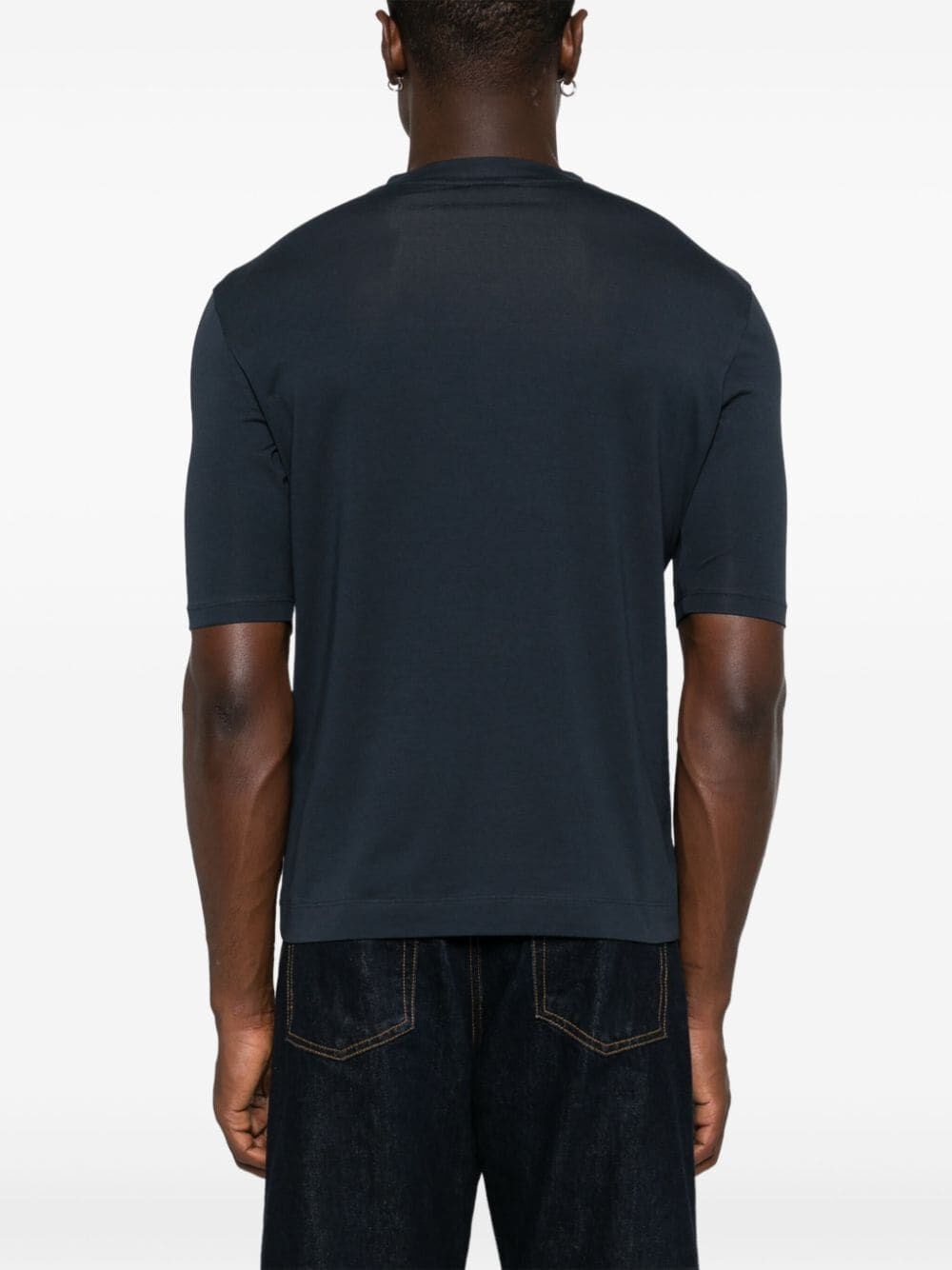 Malo Short Sleeve Crew-Neck Sweater