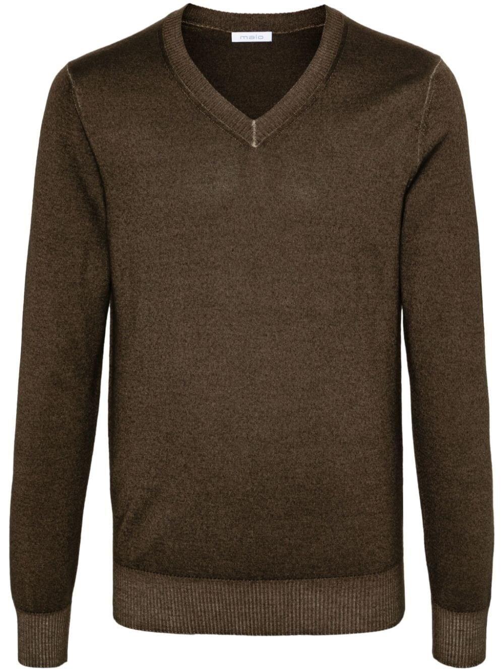 Malo V-Neck Sweater