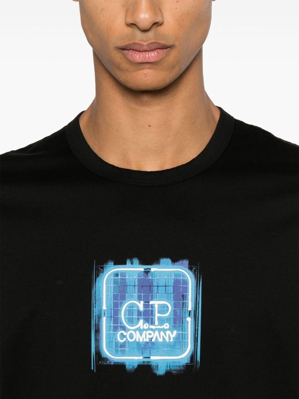 C.p. Company `Metropolis Series` Embossed Logo Badge T-Shirt