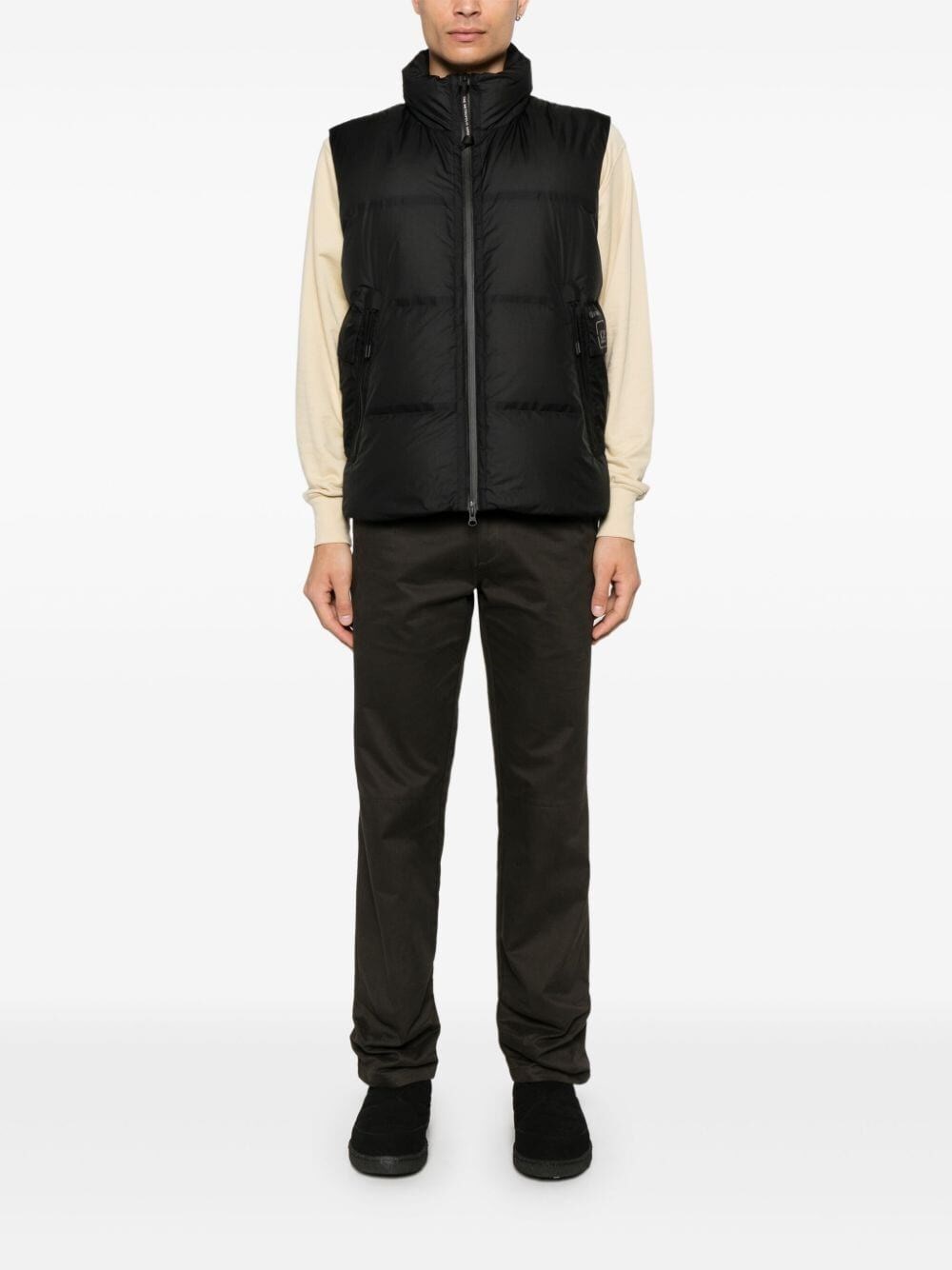 C.p. Company `Metropolis Series Pertex` Hooded Padded Vest