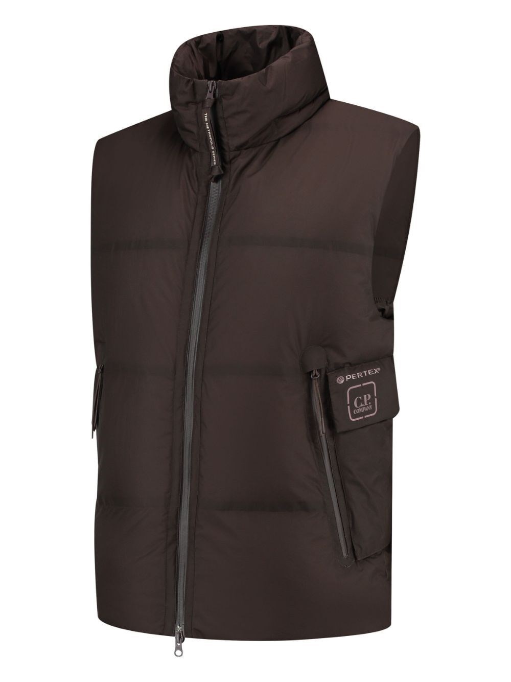 C.p. Company `Metropolis Series Pertex` Hooded Padded Vest