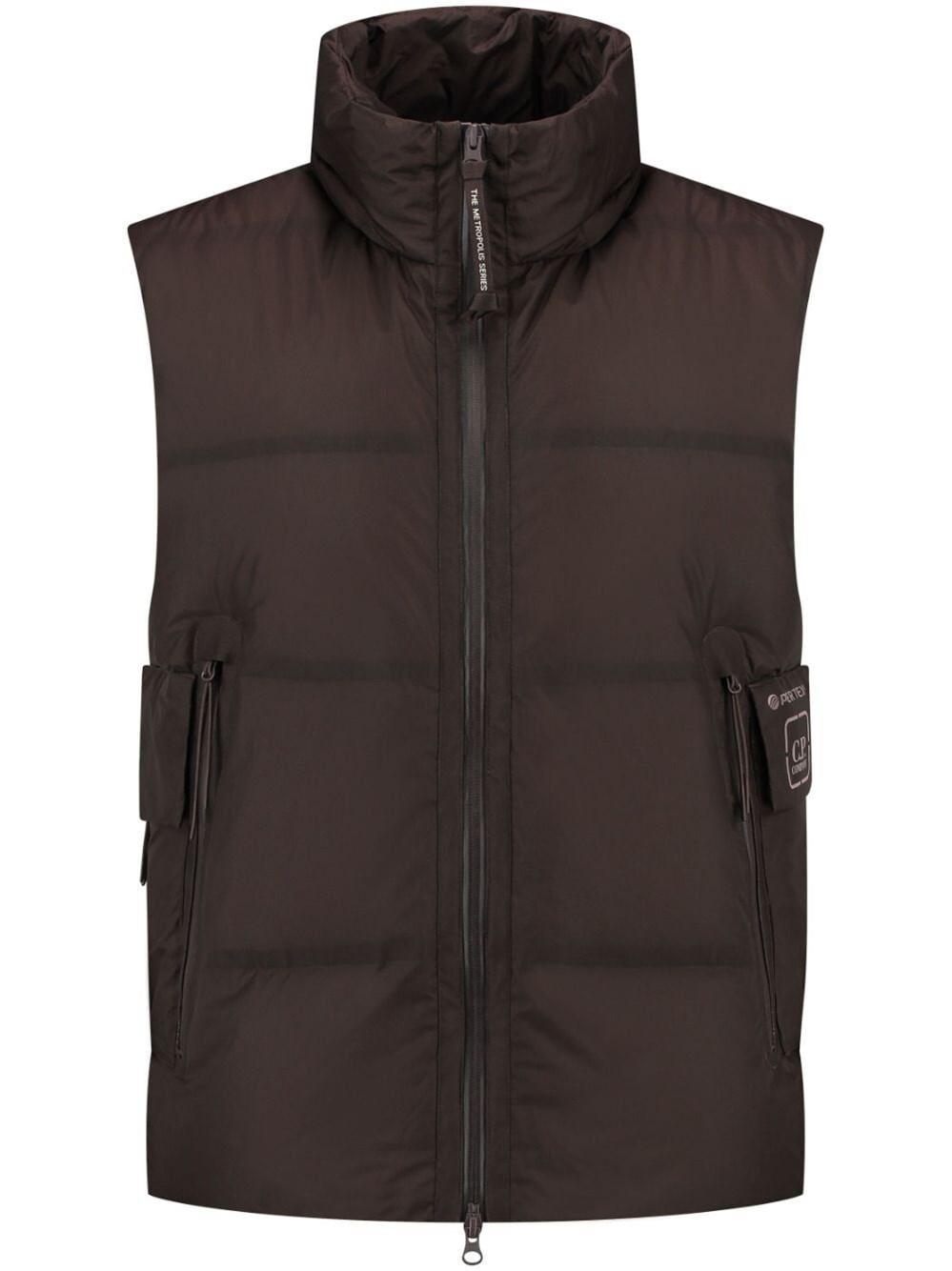 C.p. company `Metropolis Series Pertex` Hooded Padded Vest