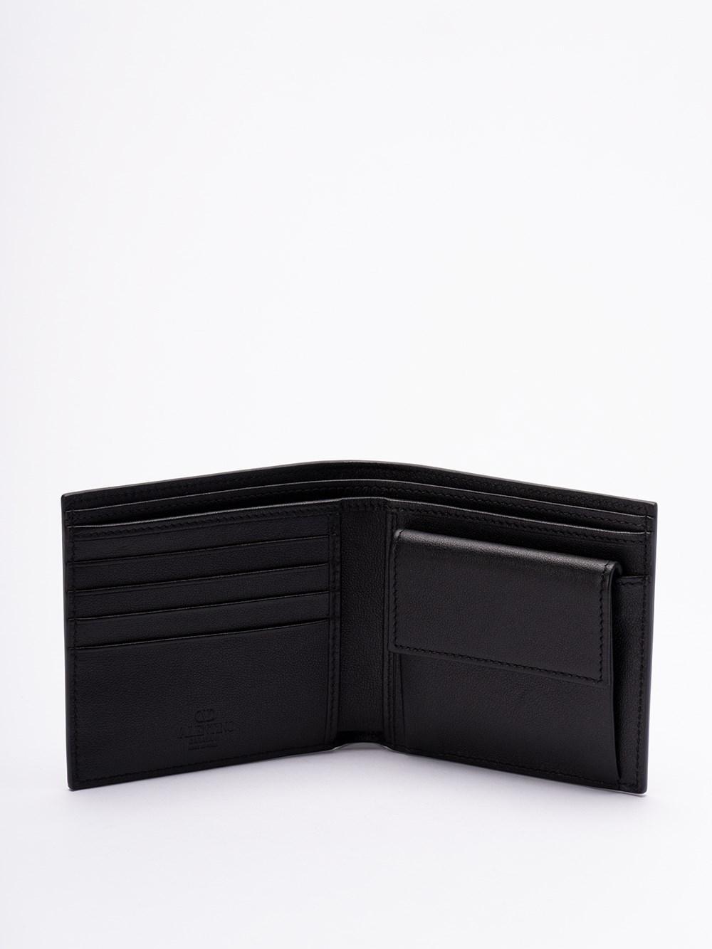 Valentino Garavani `Mini VLogo Signature` Billfold Wallet Coin Purse