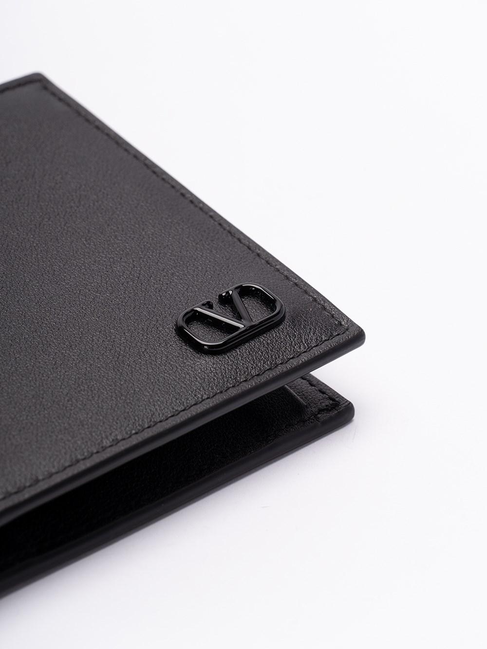 Valentino Garavani `Mini VLogo Signature` Billfold Wallet Coin Purse