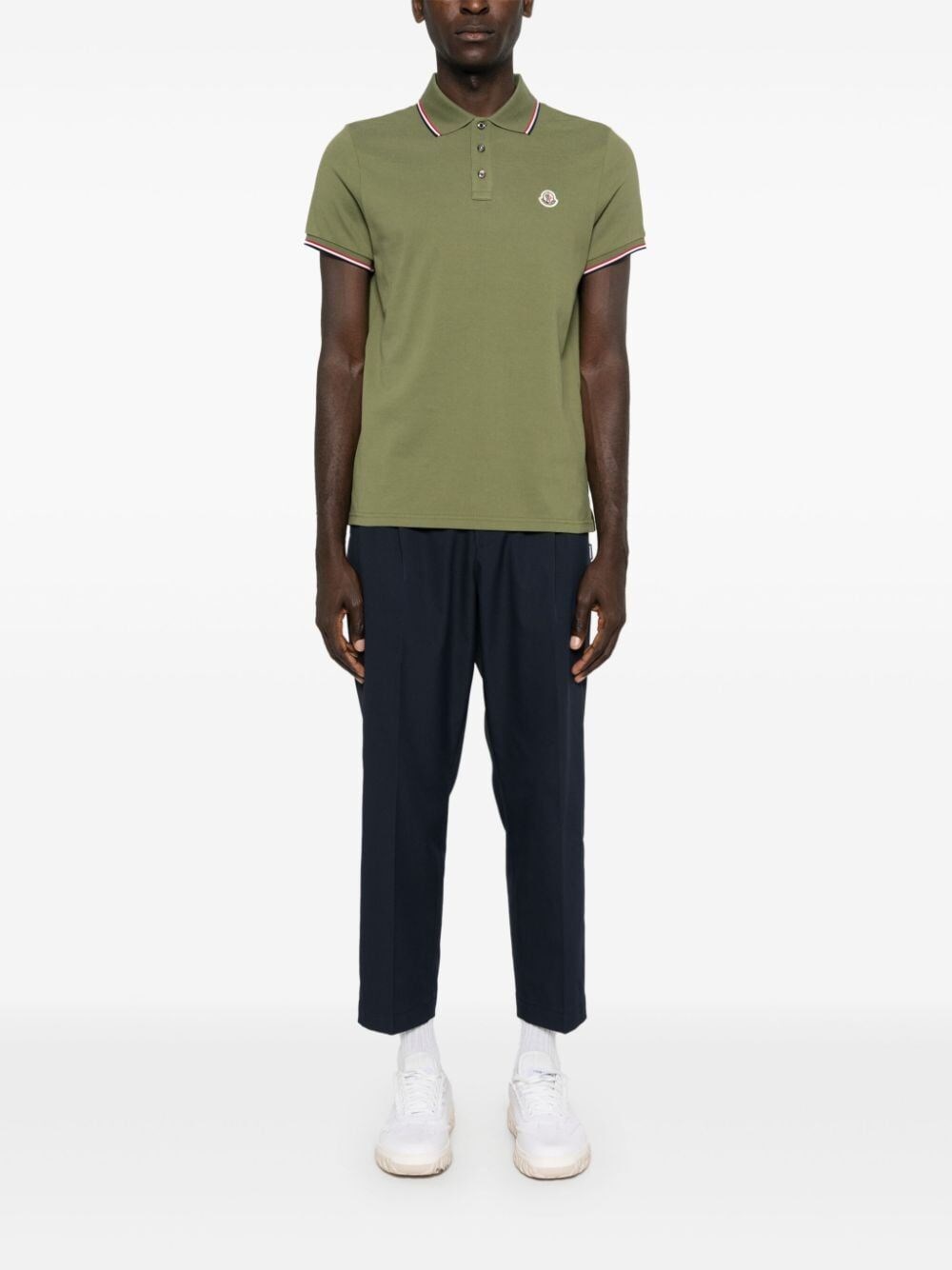 Moncler Short Sleeve Polo Shirt