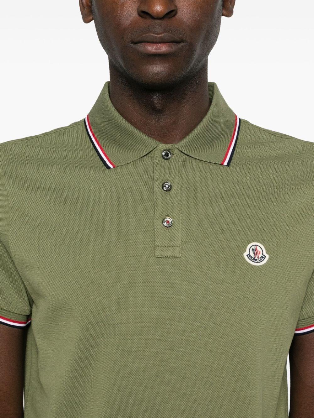 Moncler Short Sleeve Polo Shirt