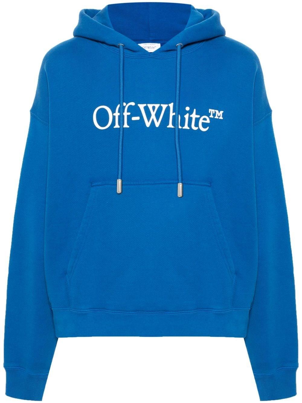 Off white `Big Bookish Skate` Hoodie